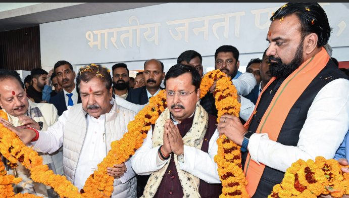 BJP: Nitin Nabin takes charge as the acting president of BJP