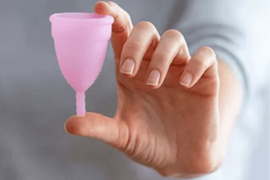 Distribution of sanitary menstrual cup to school and college students in Karnataka