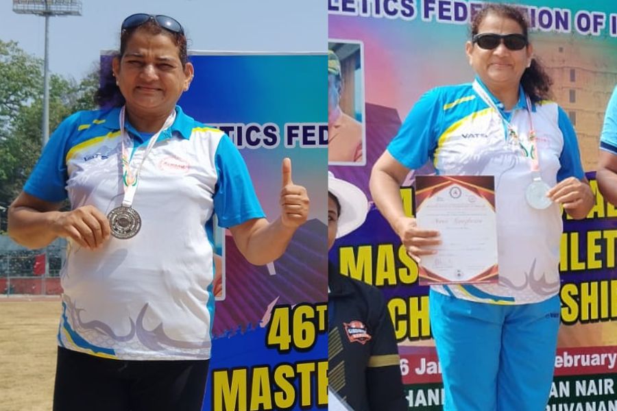 MAFI National Level Athletics: Saraswathi Kamath from Bellare, who won 3 silver medals, selected for international level