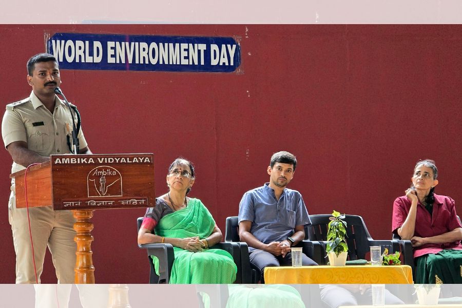Puttur Ambika Vidyalaya environment day